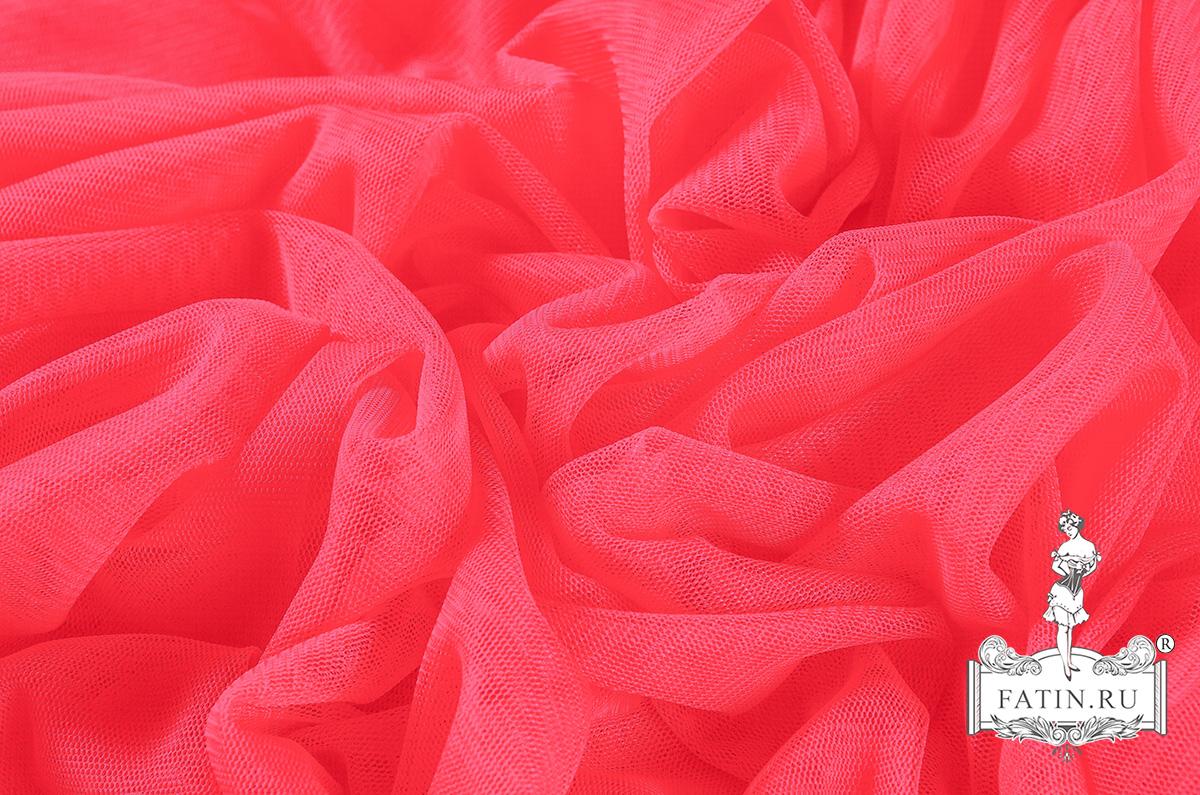 Фатин стрейч, Неоновый розовый (Neon pink)