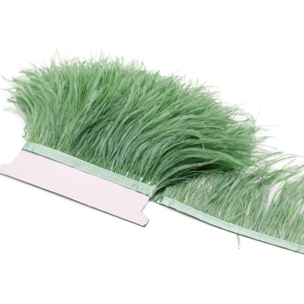 Перья страуса, 8-10 см, травянистый (Grass green)