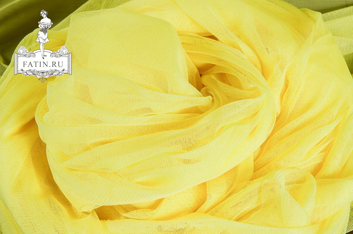 Фатин стрейч, Лимонный желтый (Lemon Yellow)