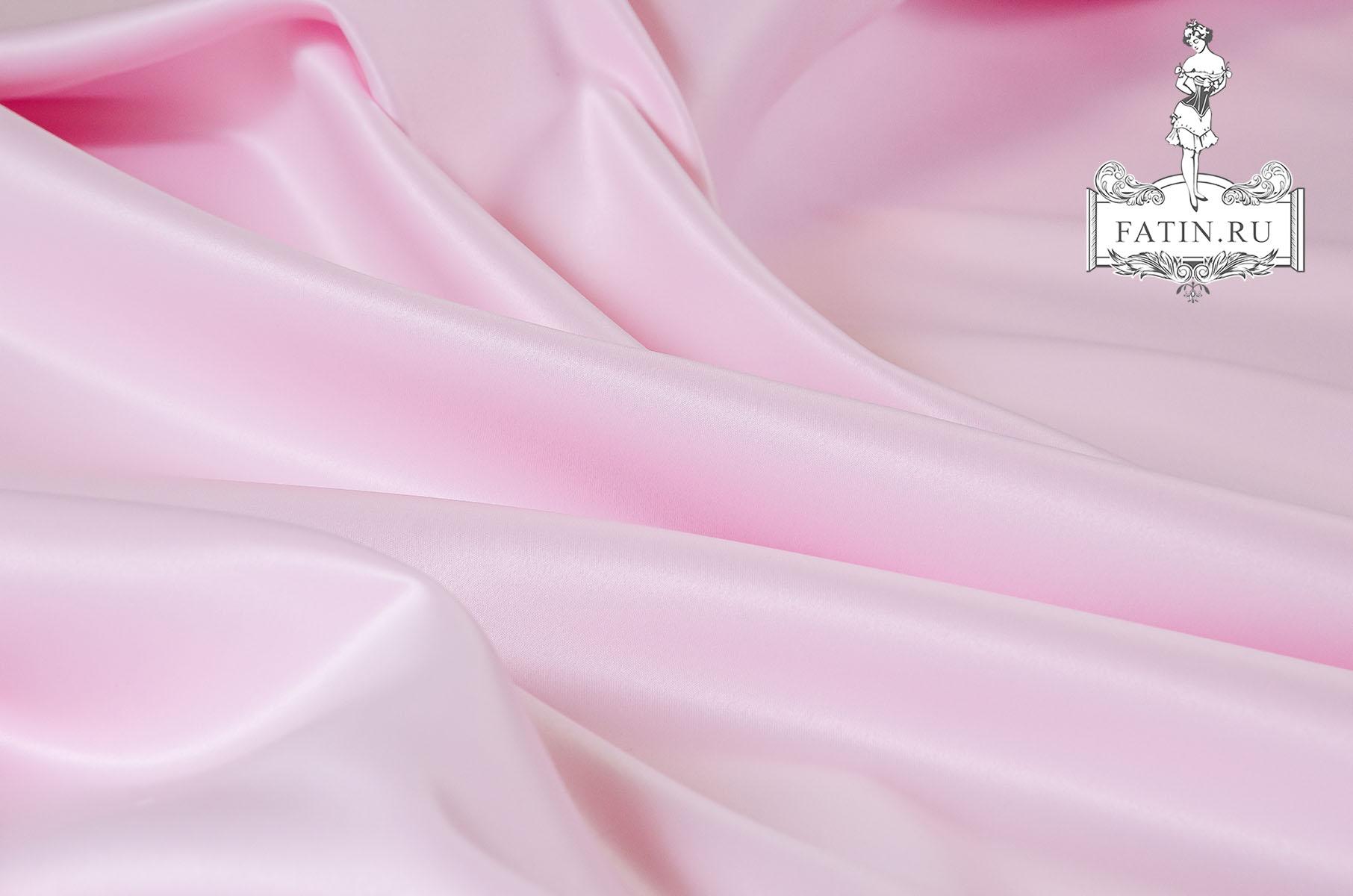 Атлас матовый, Розовый (Pink)
