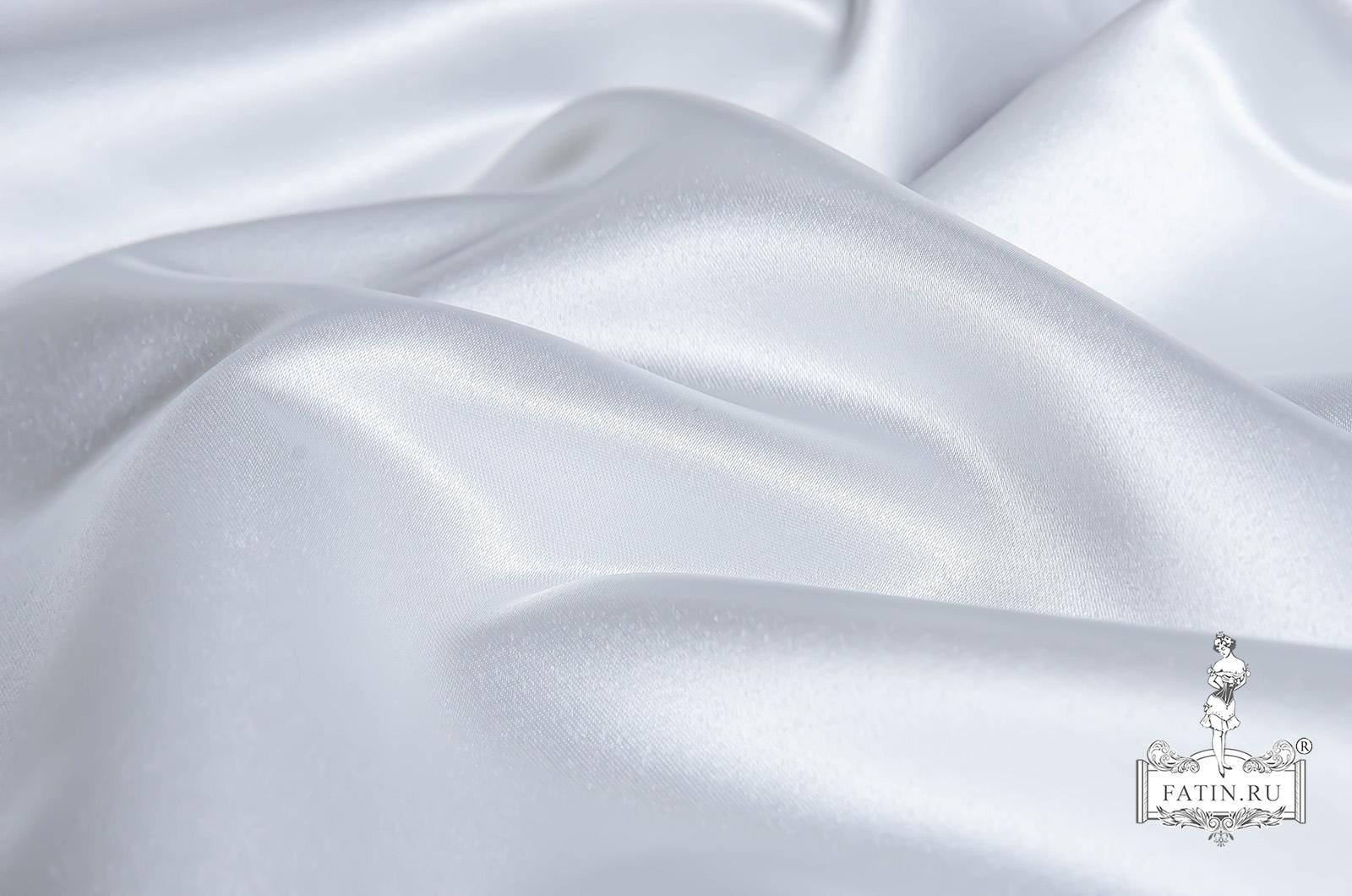 Атлас дюпон, корсетный, Белый (White)