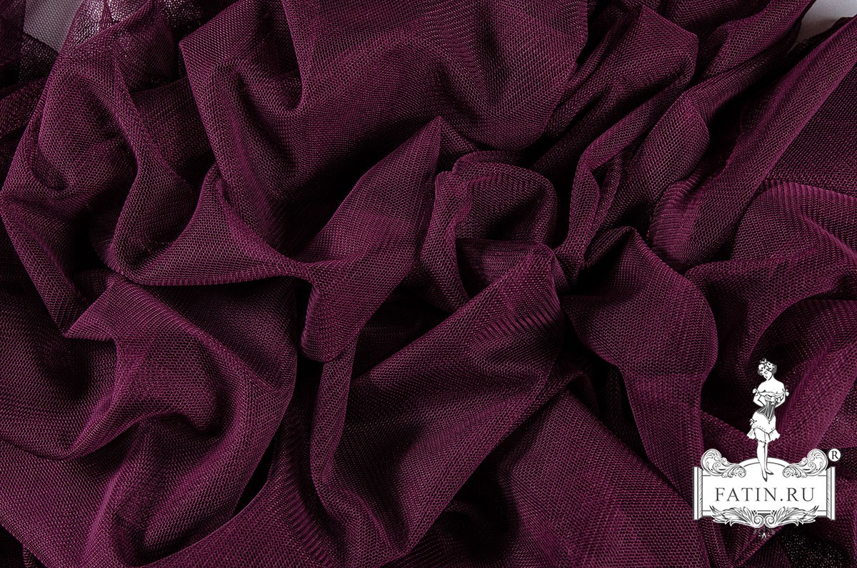 Фатин стрейч, Бургунди (Burgundy)
