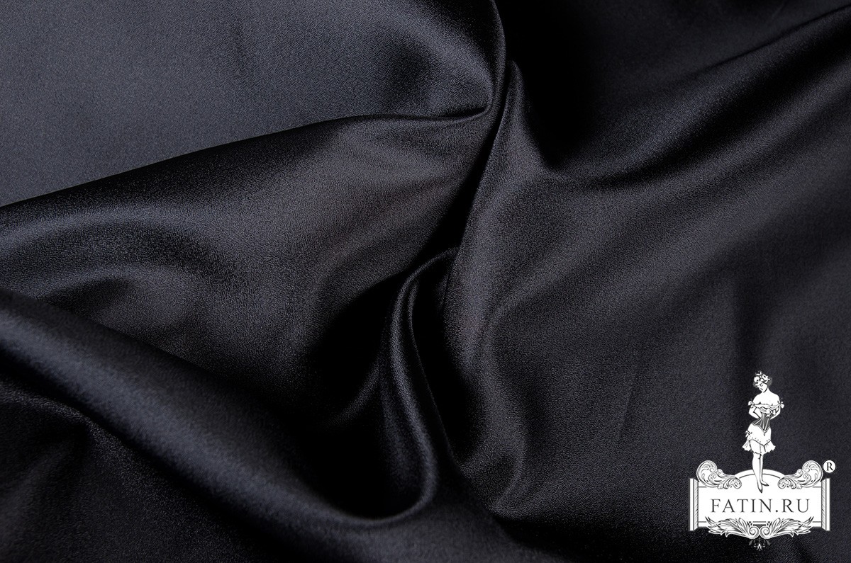 SALE!!! Органза матовая, Черный (Black) - 0,4 м (1-4889)