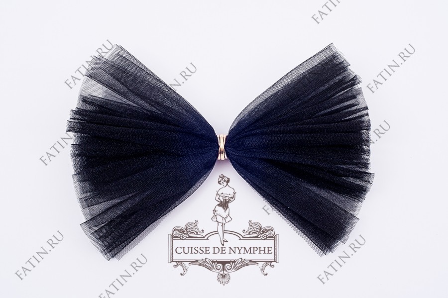 Фатин блестящий, Черный (Black)