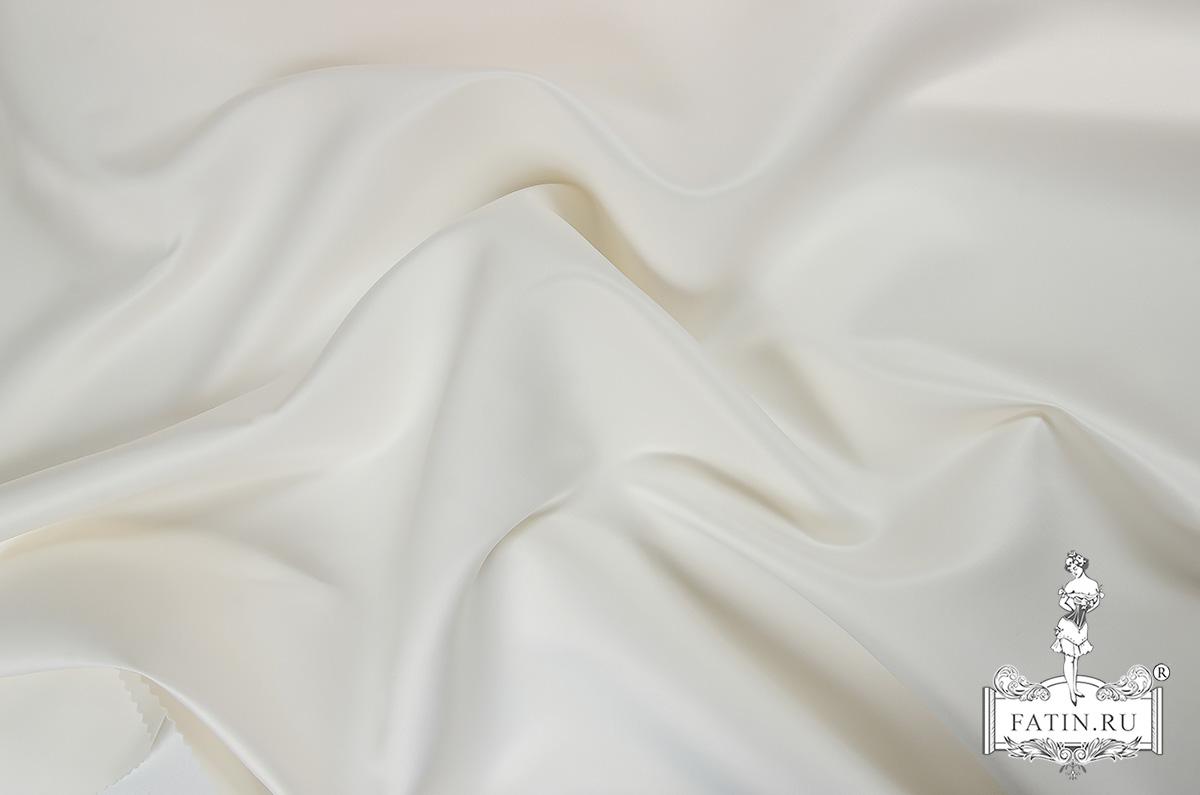 Атлас матовый прокатный, Кремовый (Cream)