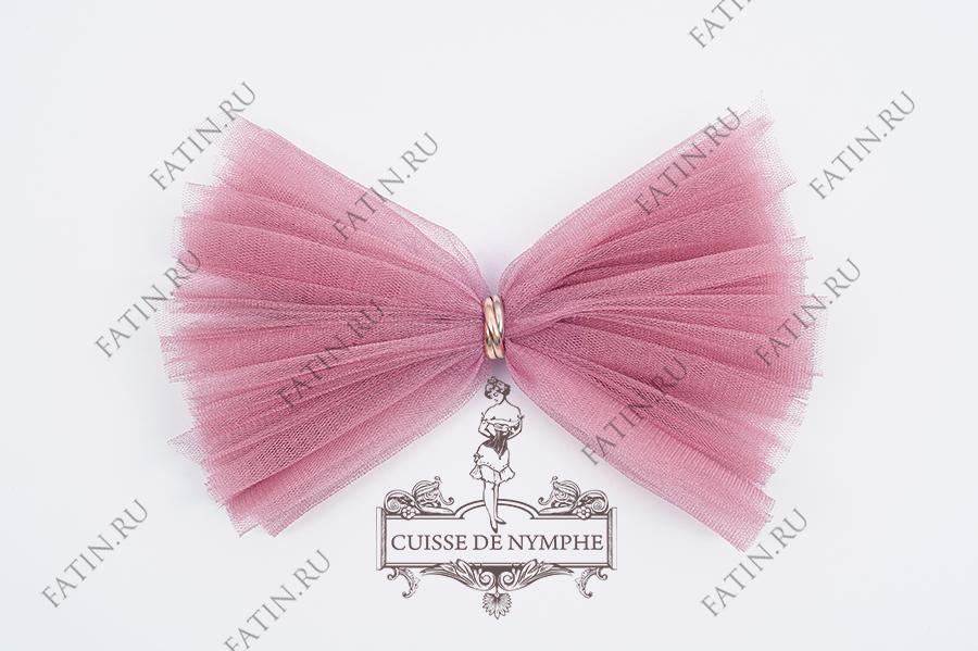 SALE!!! Фатин блестящий, Пыльная роза (Ash Rose) - 0,75 м (1-5463)