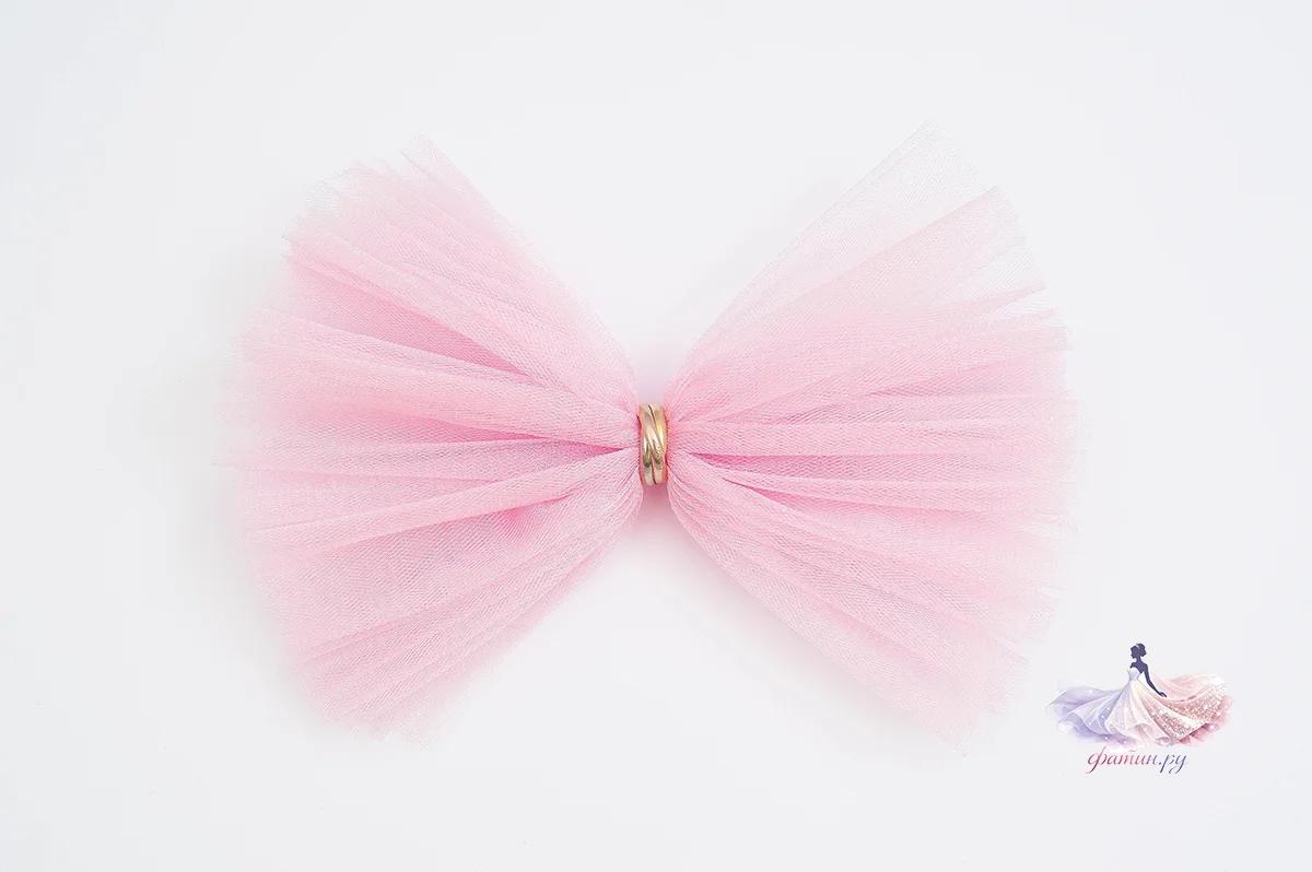 Образец фатина «Кристалл» (Kristal), Сахарная вата (Cotton candy) — мерцающая нить, не осыпается