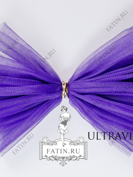 Фатин блестящий, Ультрафиолет (Ultraviolet), цвет года 2018 Pantone 18-3838
