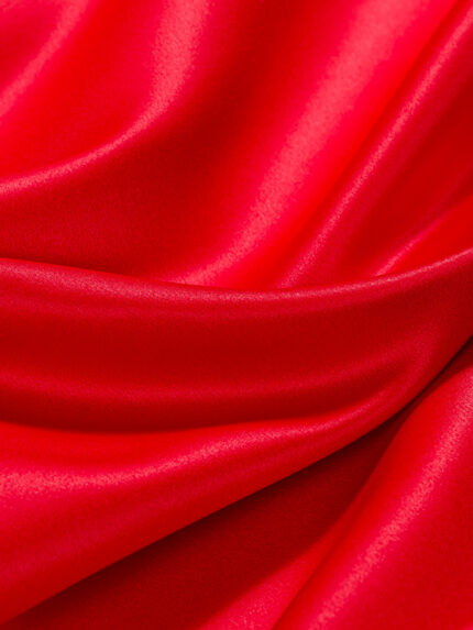 Атлас матовый, Прекрасный красный (Lovely red)