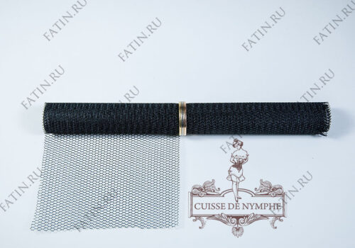 SALE!!! Фатин жесткий, черный, ширина 3 метра!!! - 0,92 м (1-5459)